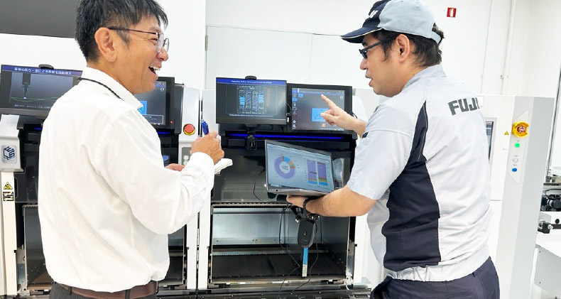 通过生产支援快速投产