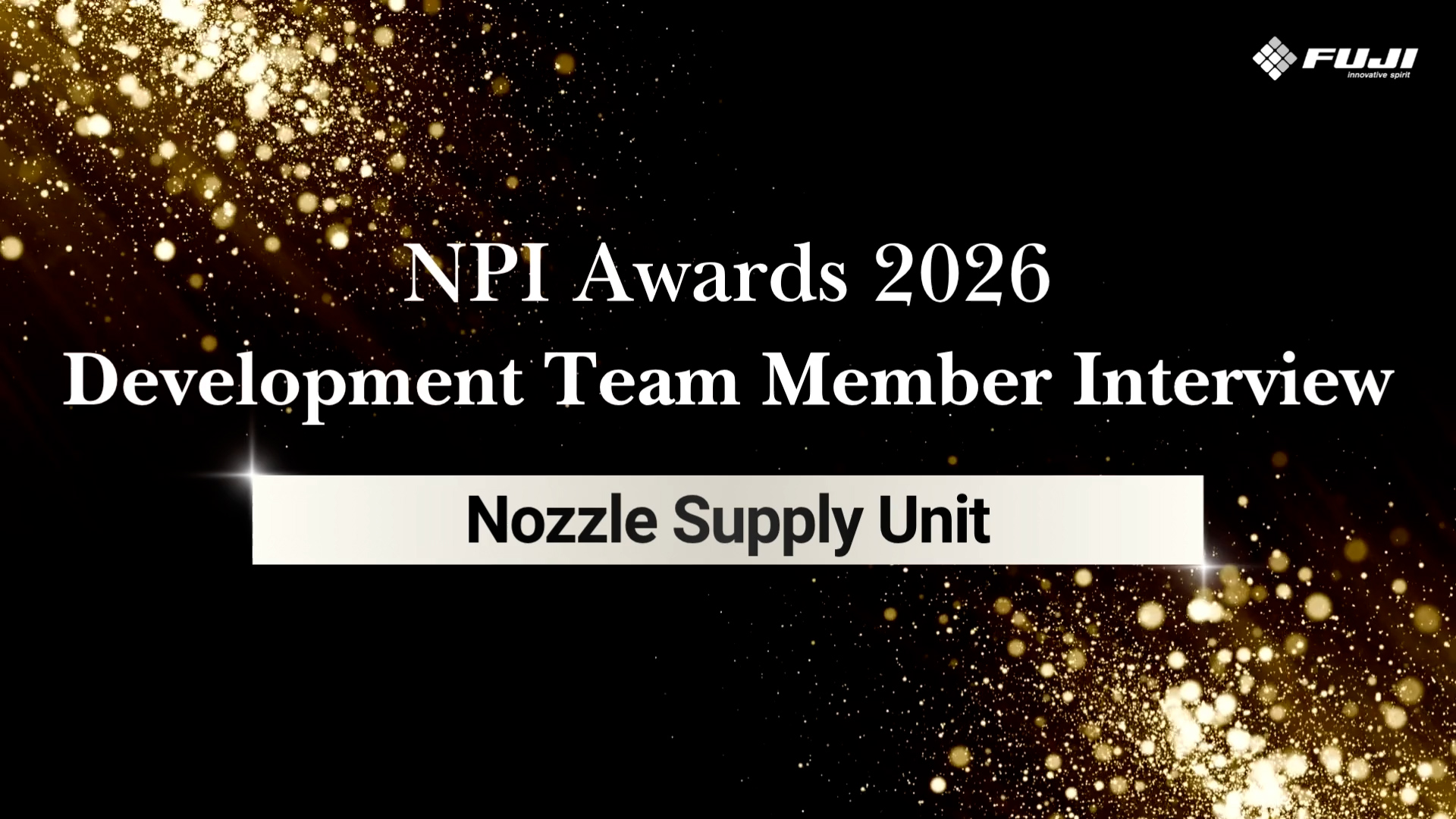 NPI Awards 2026 Developer Interview Nozzle Supply Unit Video Thumbnail